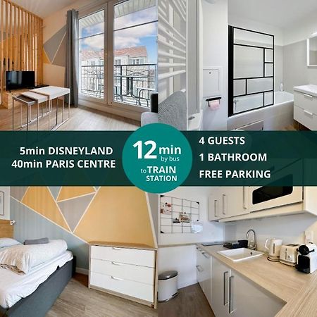 Le Delta Bailly - Appartement Pour 4 Personnes Disneyland Paris Zewnętrze zdjęcie